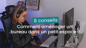 aménager un bureau dans un petit espace - article kqueo