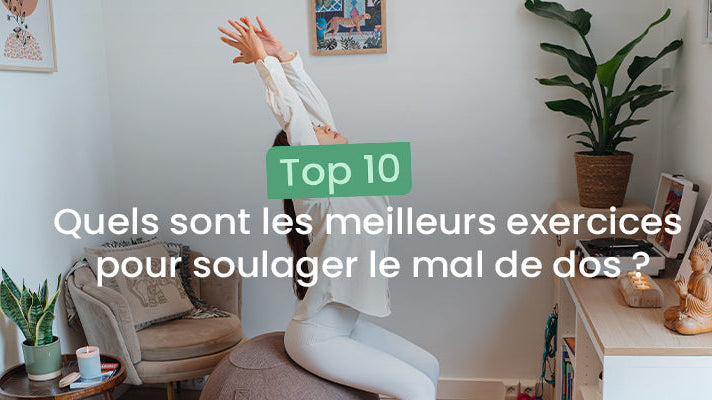 exercices pour soulager le mal de dos - article Kqueo