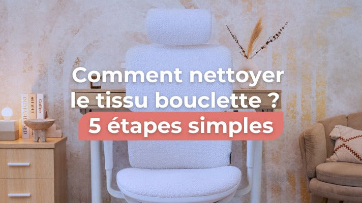 Comment nettoyer le tissu bouclette ? 5 Étapes Simples