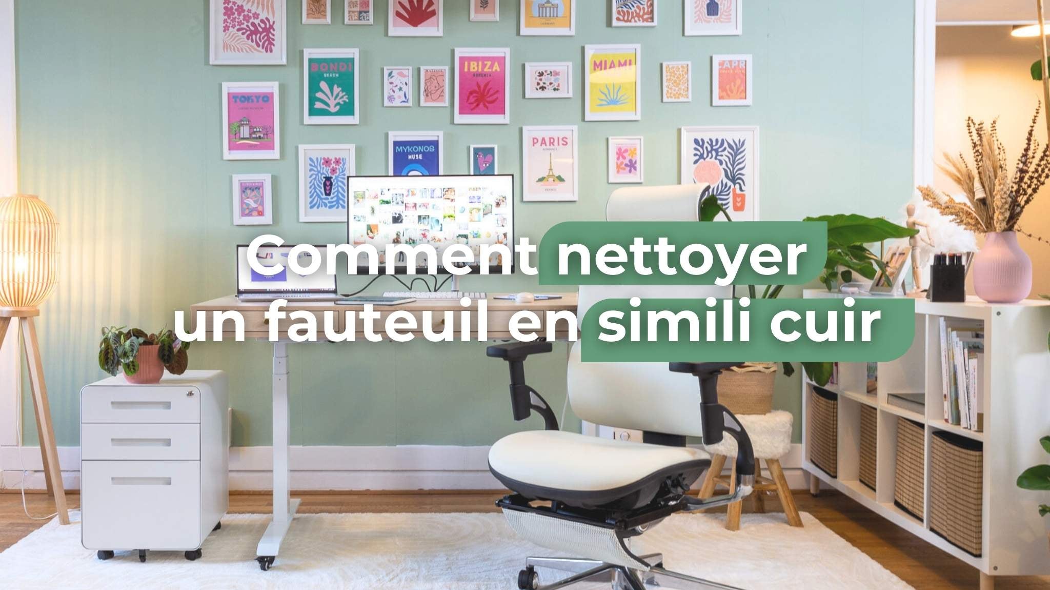 Comment nettoyer une chaise ou un fauteuil en similicuir ?