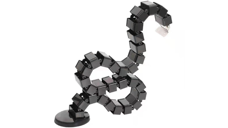 goulotte verticale noire 130cm KQUEO