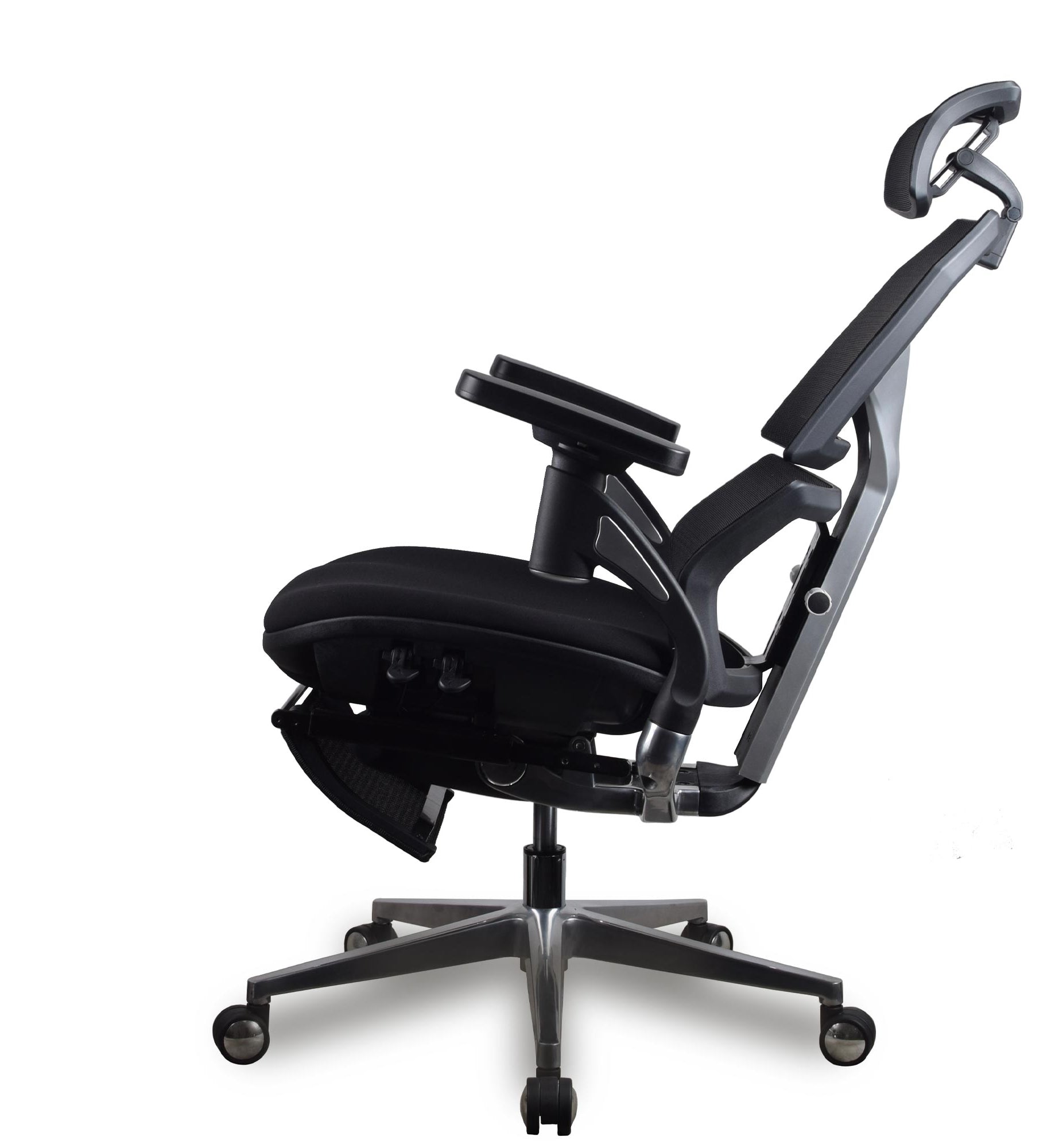 chaise ergonomique gamer AURA KQUEO mousse et maille noire