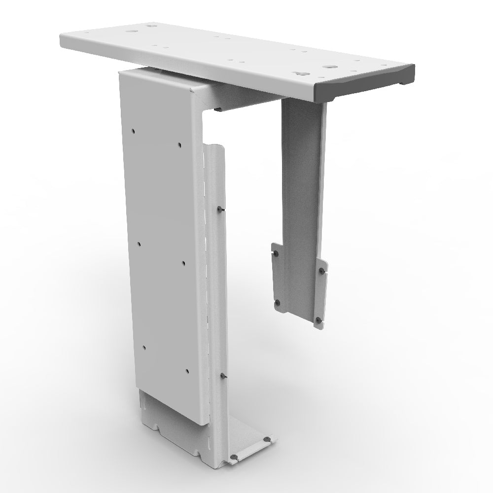 support d'unité centrale grande tour blanche kqueo