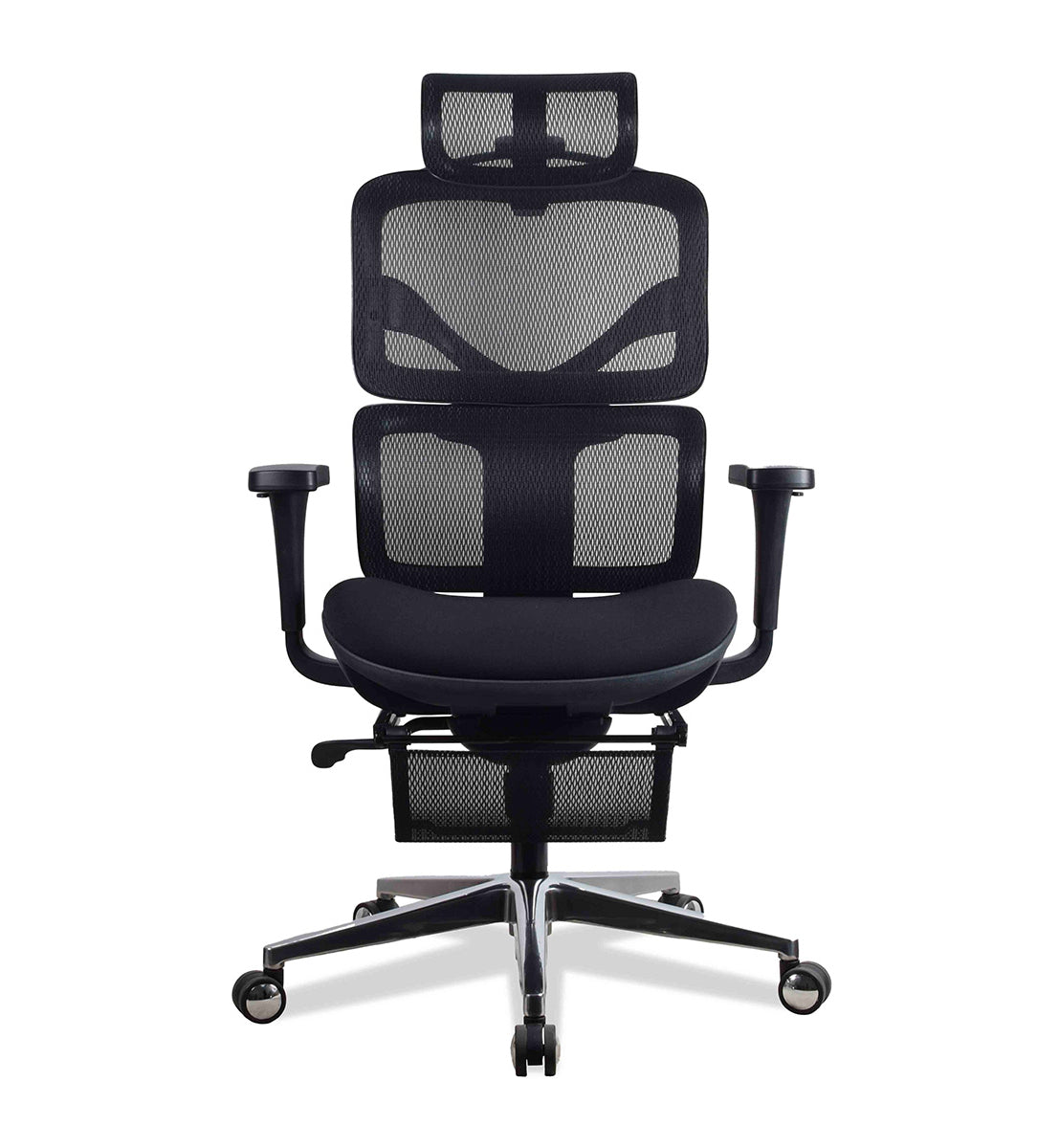 chaise de bureau ergonomique noire TERRANA KQUEO