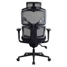 chaise de bureau ergonomique noire TERRANA KQUEO