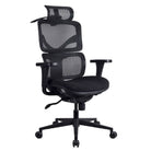 chaise de bureau ergonomique noire TERRANA KQUEO