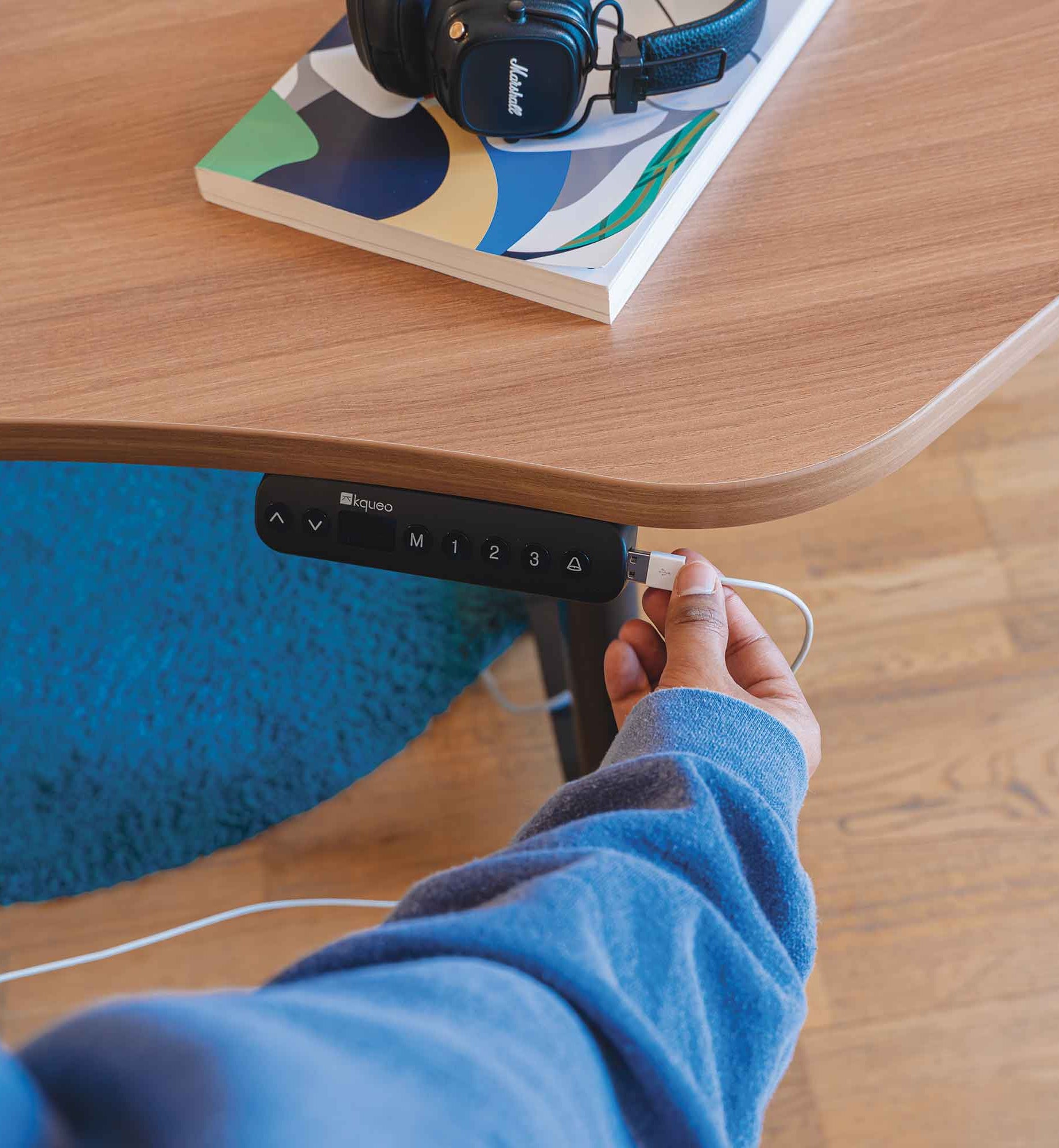 bureau assis debout DYNAMIC CIRCLE CURVE_ambiance