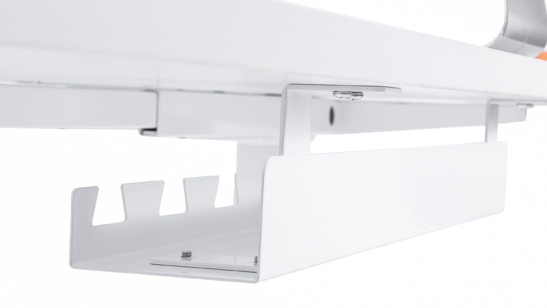 goulotte blanche bureau assis debout KQUEO