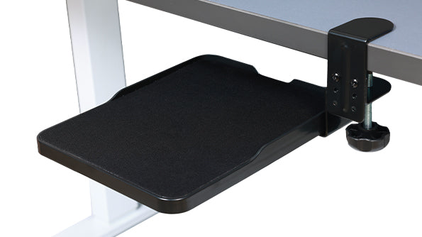tapis de souris rétractable noir pour bureau Kqueo