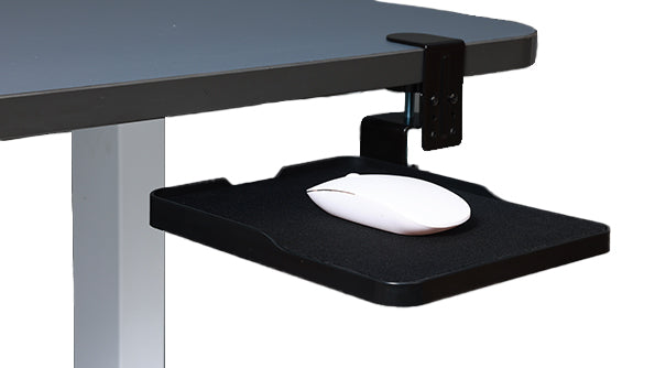 tapis de souris rétractable noir pour bureau Kqueo