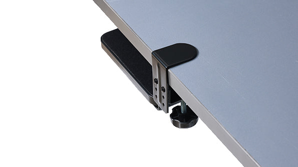 tapis de souris rétractable noir pour bureau Kqueo