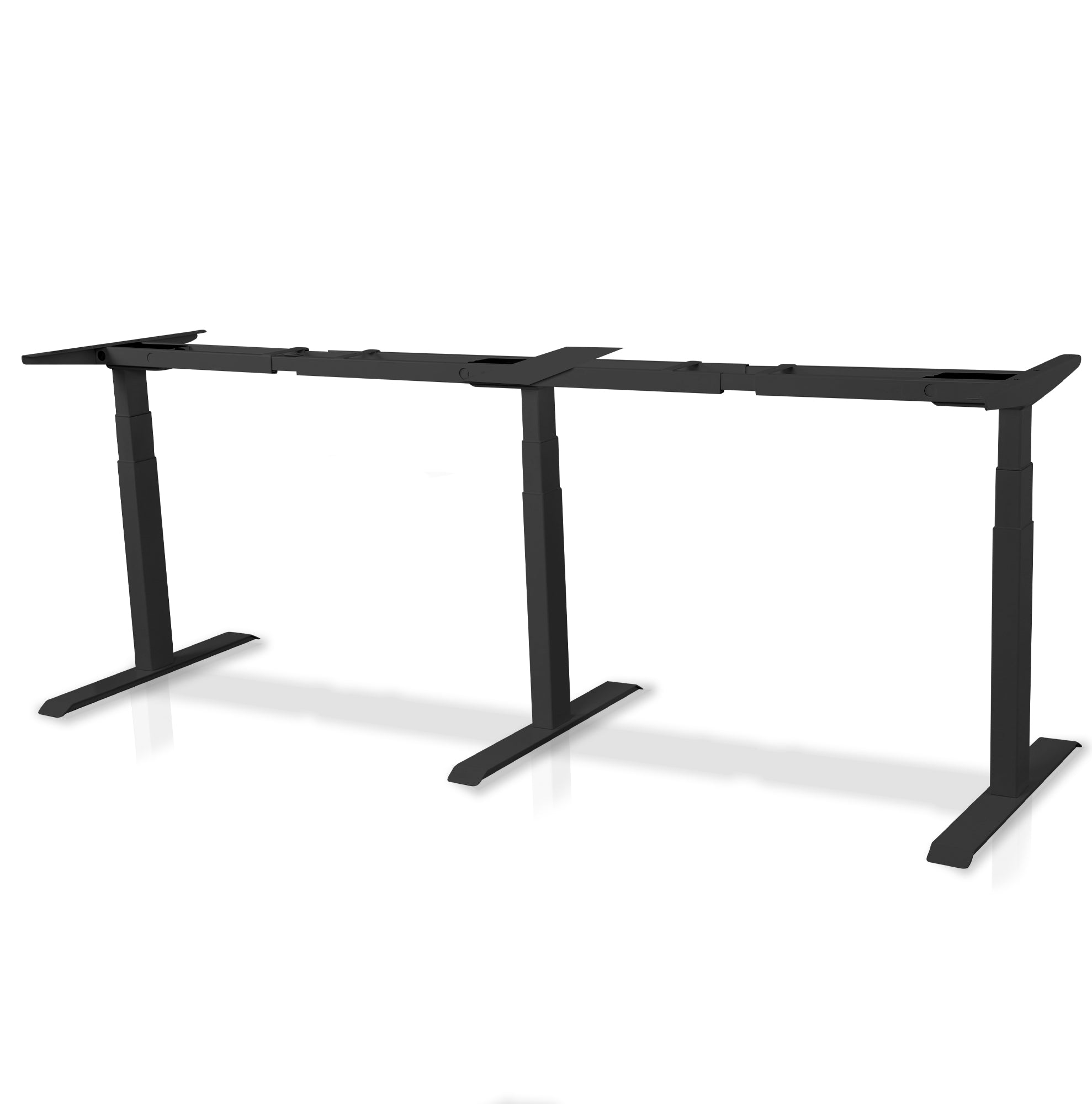 bureau assis debout TRIO noir