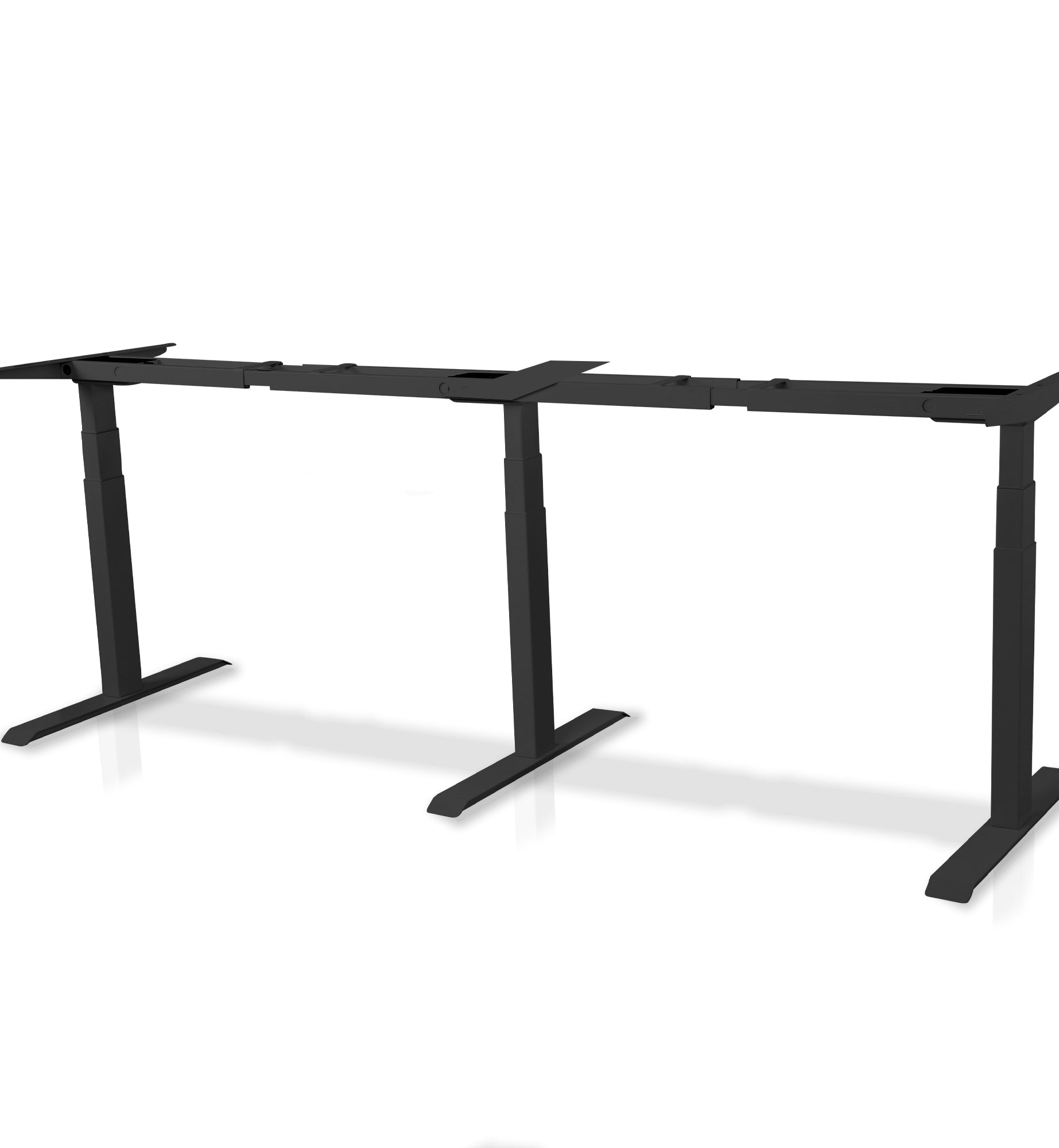 bureau assis debout TRIO noir