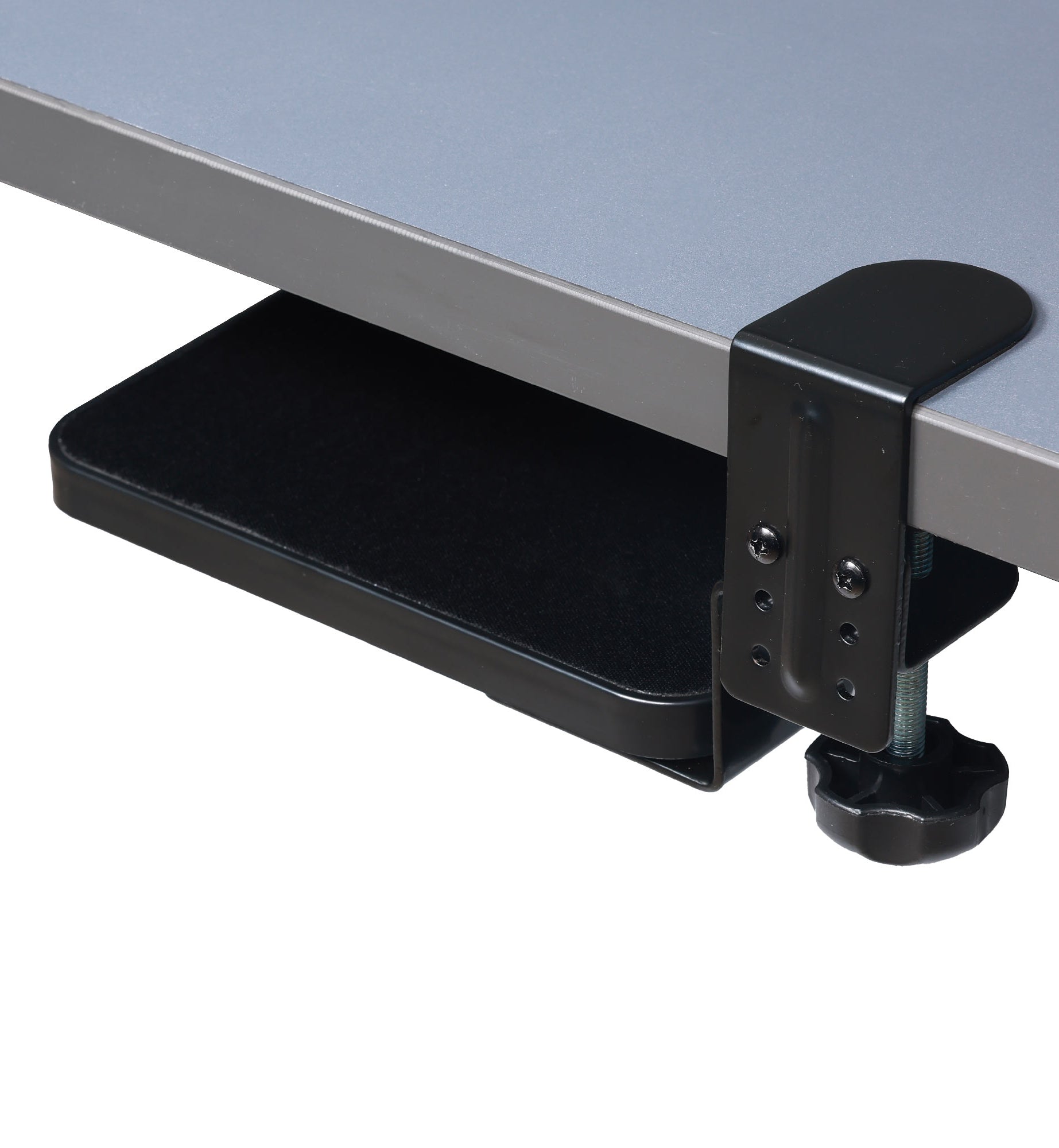 tapis de souris rétractable noir pour bureau Kqueo