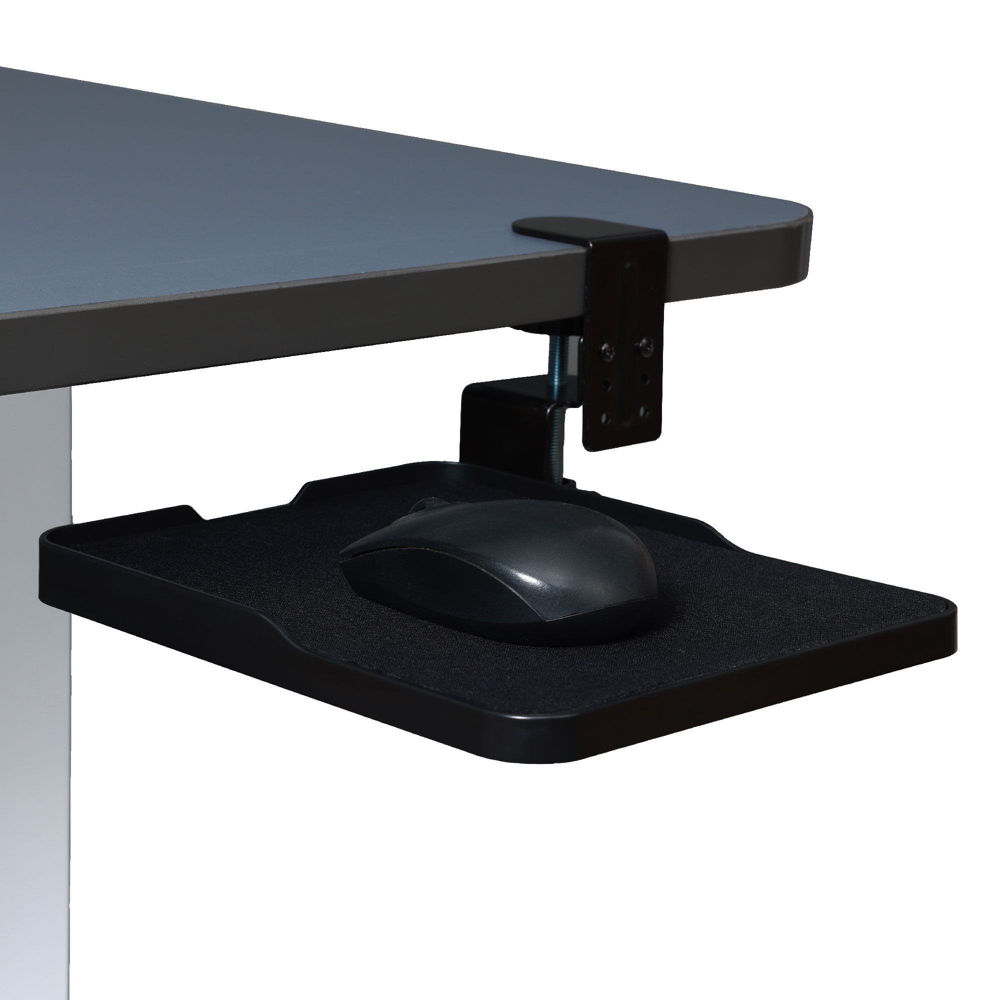 tapis de souris rétractable noir pour bureau Kqueo