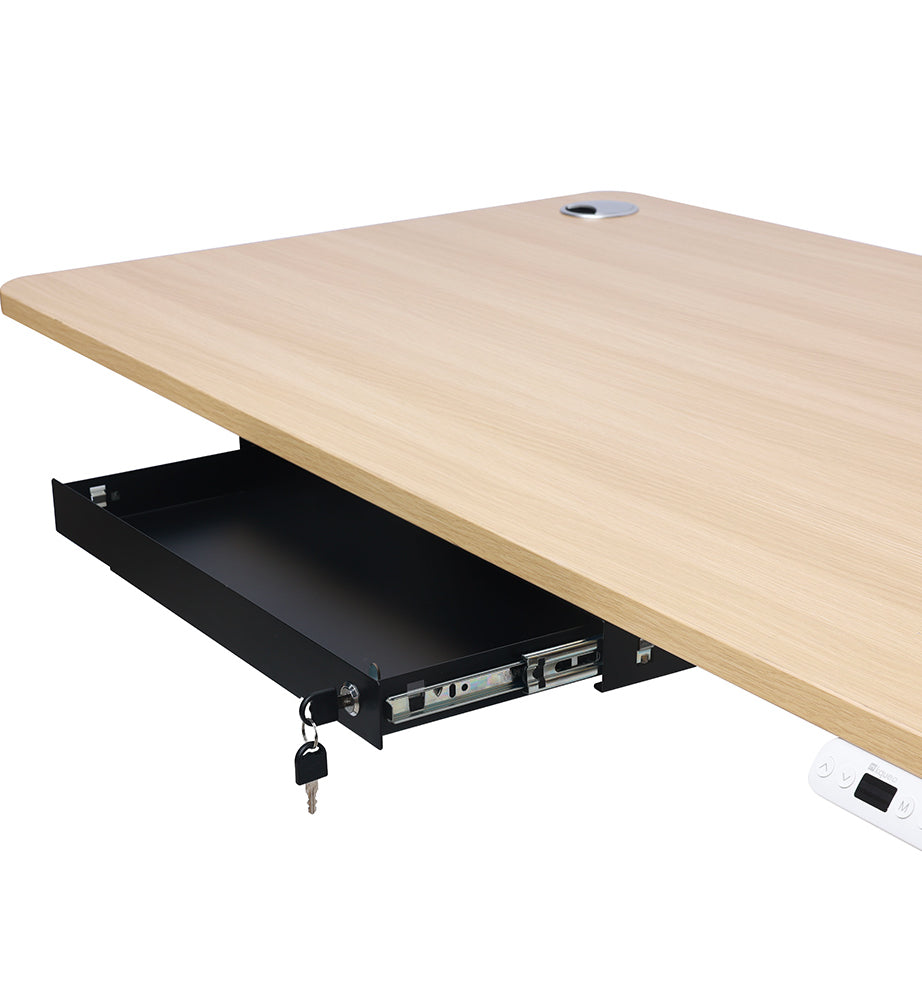 petit tiroir pour bureau assis debout noir_ambiance