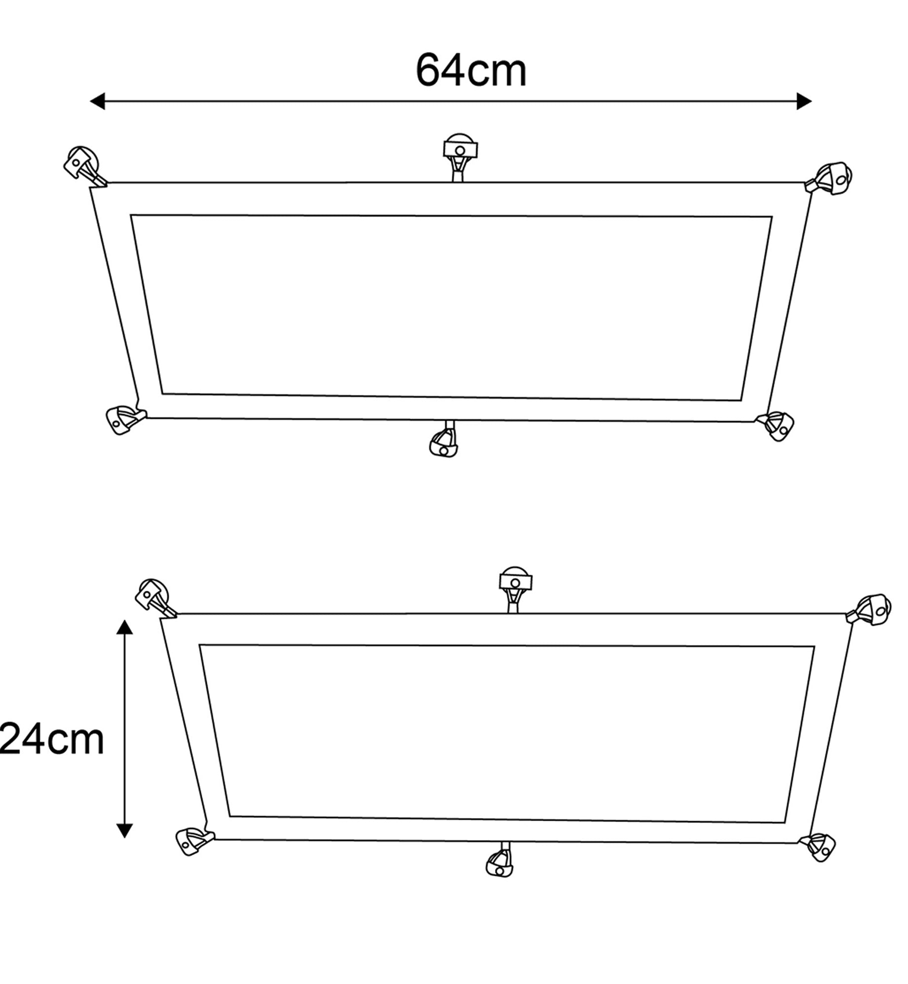 Filet passe câble pour bureau assis debout Kqueo