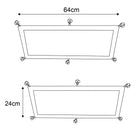 Filet passe câble pour bureau assis debout Kqueo