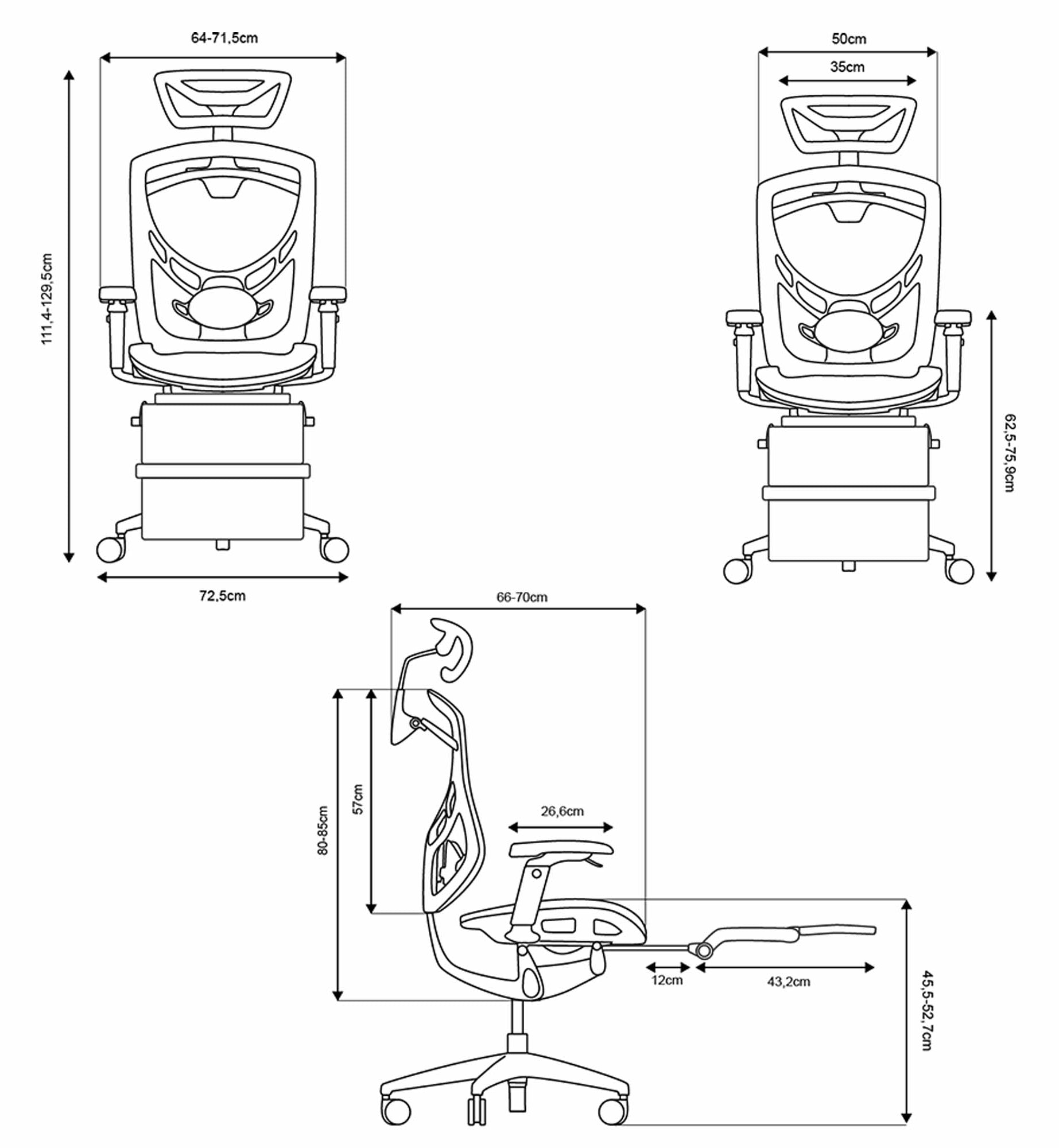 plan chaise ergonomique NOVA Kqueo
