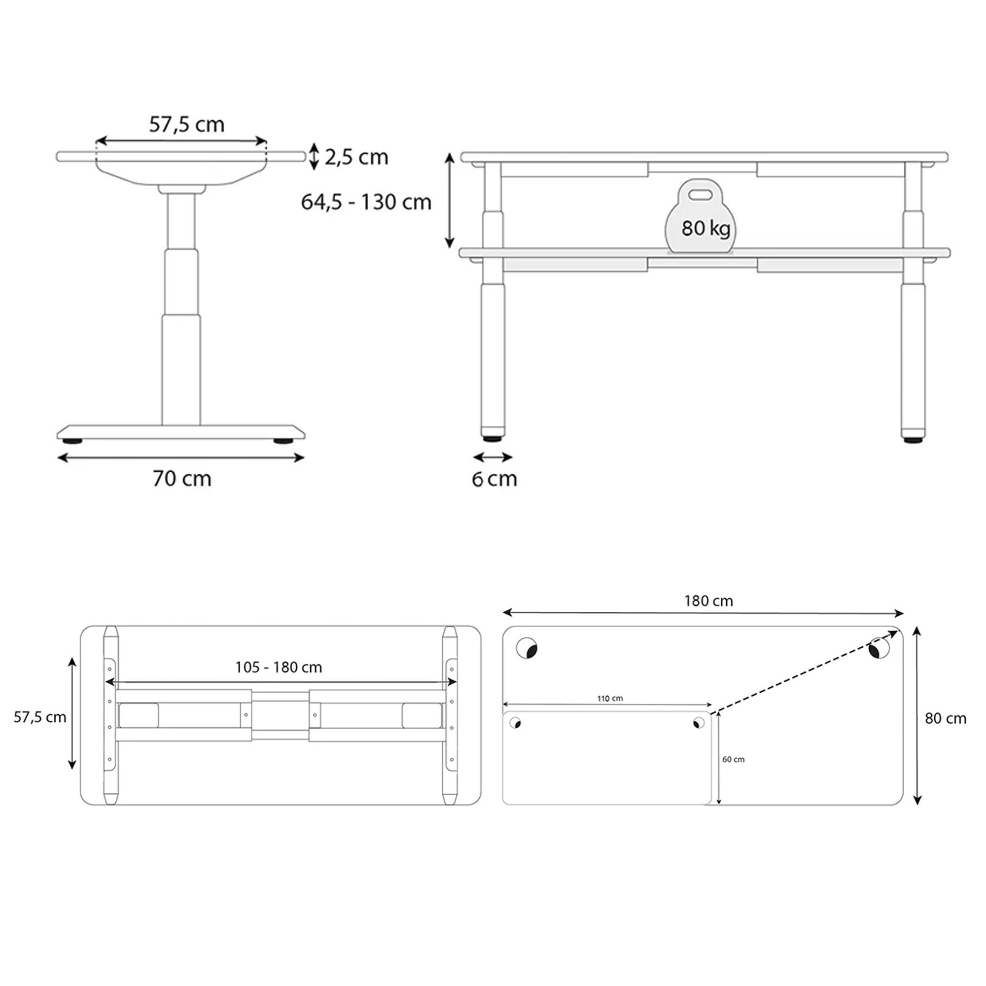 plan bureau assis debout dynamic circle kqueo_ambiance