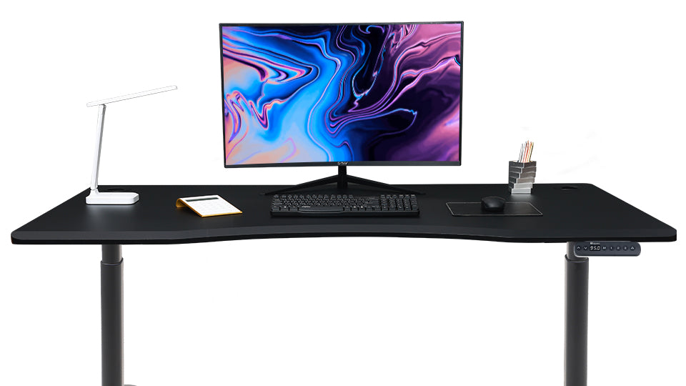 plateau incurvé bureau assis debout DYNAMIC SMOOTH CIRCLE