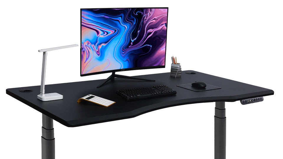 bureau assis debout DYNAMIC SMOOTH CIRCLE Kqueo