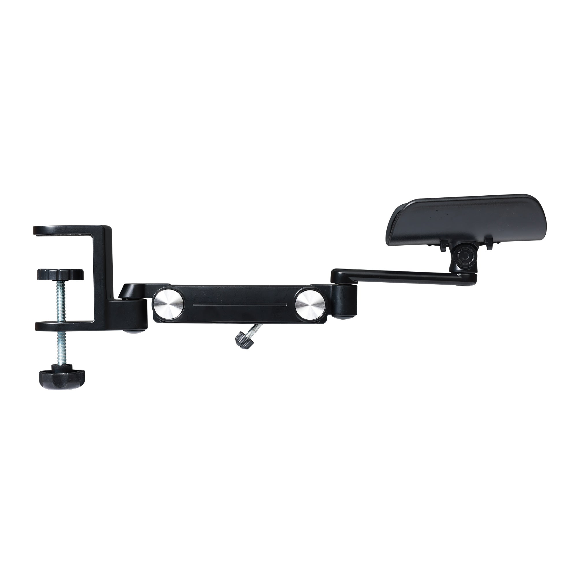 support d'avant bras noir kqueo fixation bureau