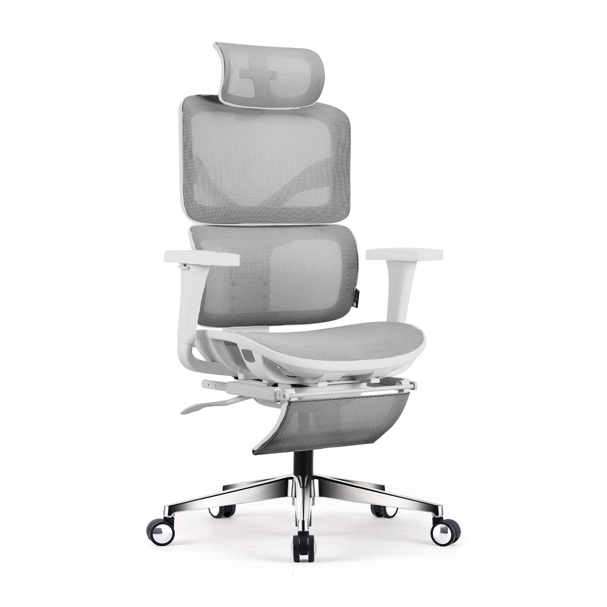 chaise de bureau TERRANA maille grise