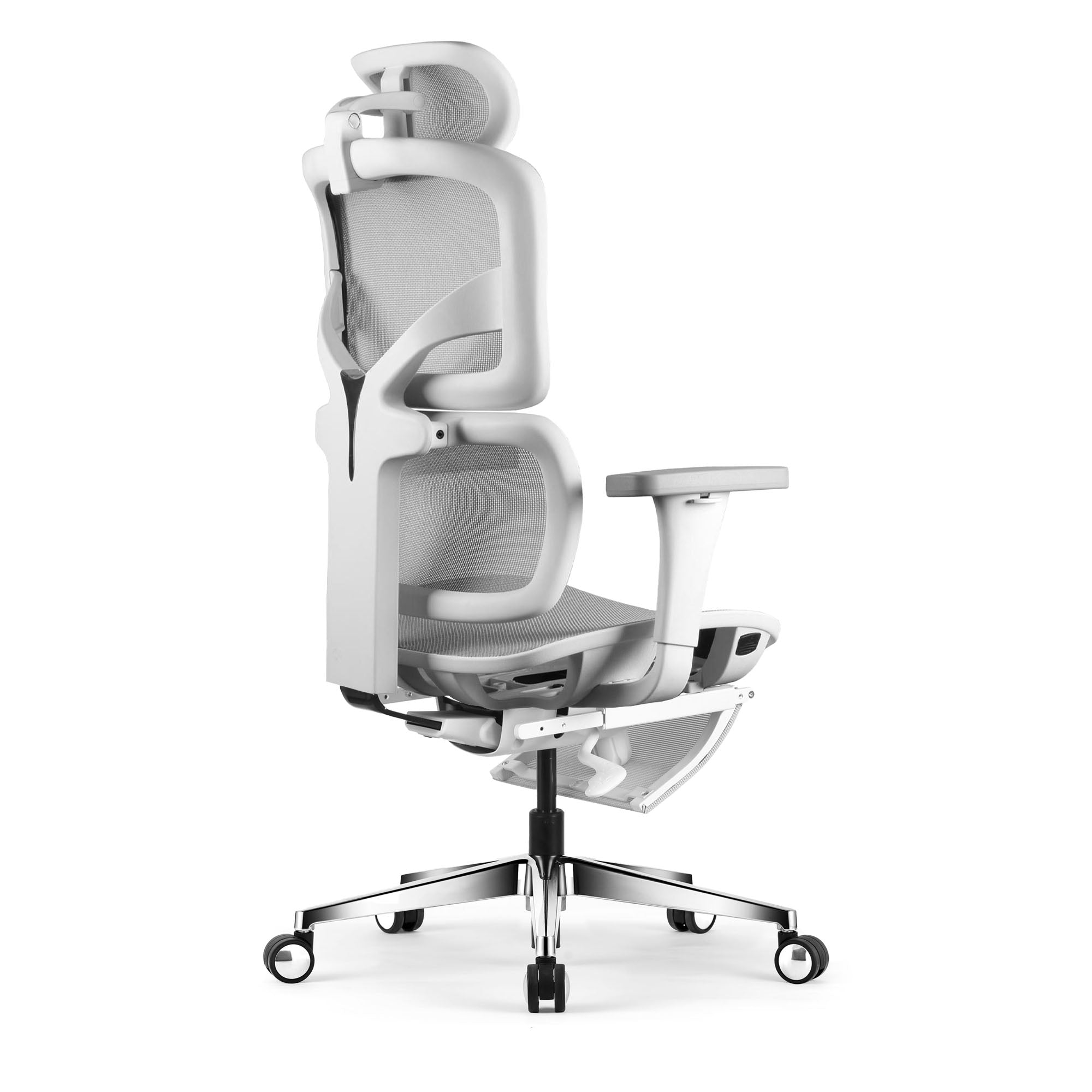 chaise de bureau TERRANA maille grise