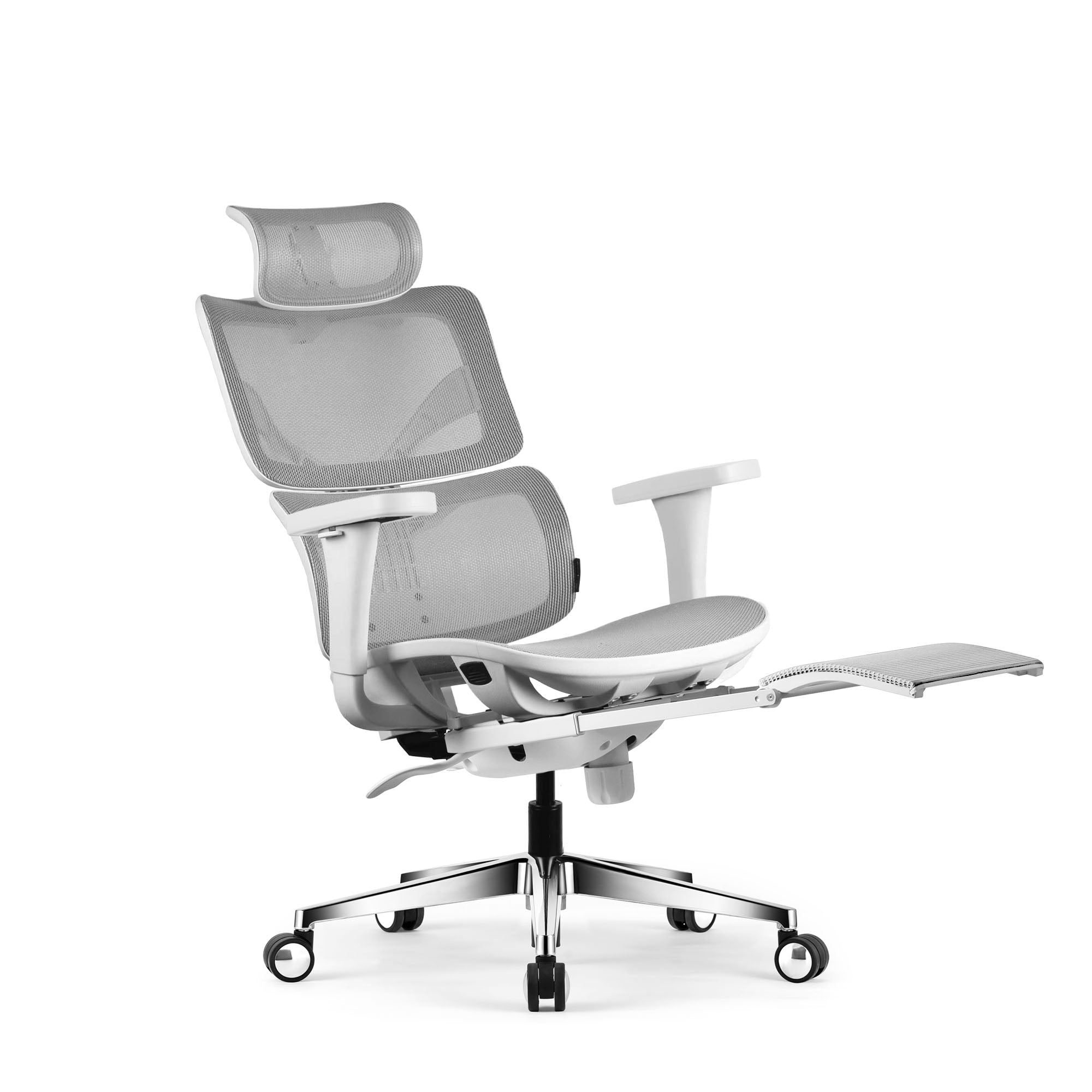 chaise de bureau TERRANA maille grise