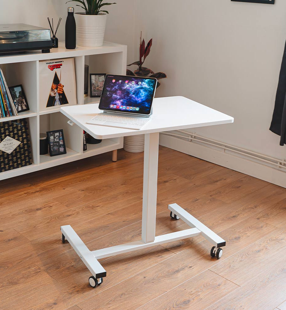 bureau assis debout manuel LIGHT SMALL blanc_ambiance