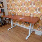 bureau assis debout Dynamic Square coloris blanc chene 3_ambiance