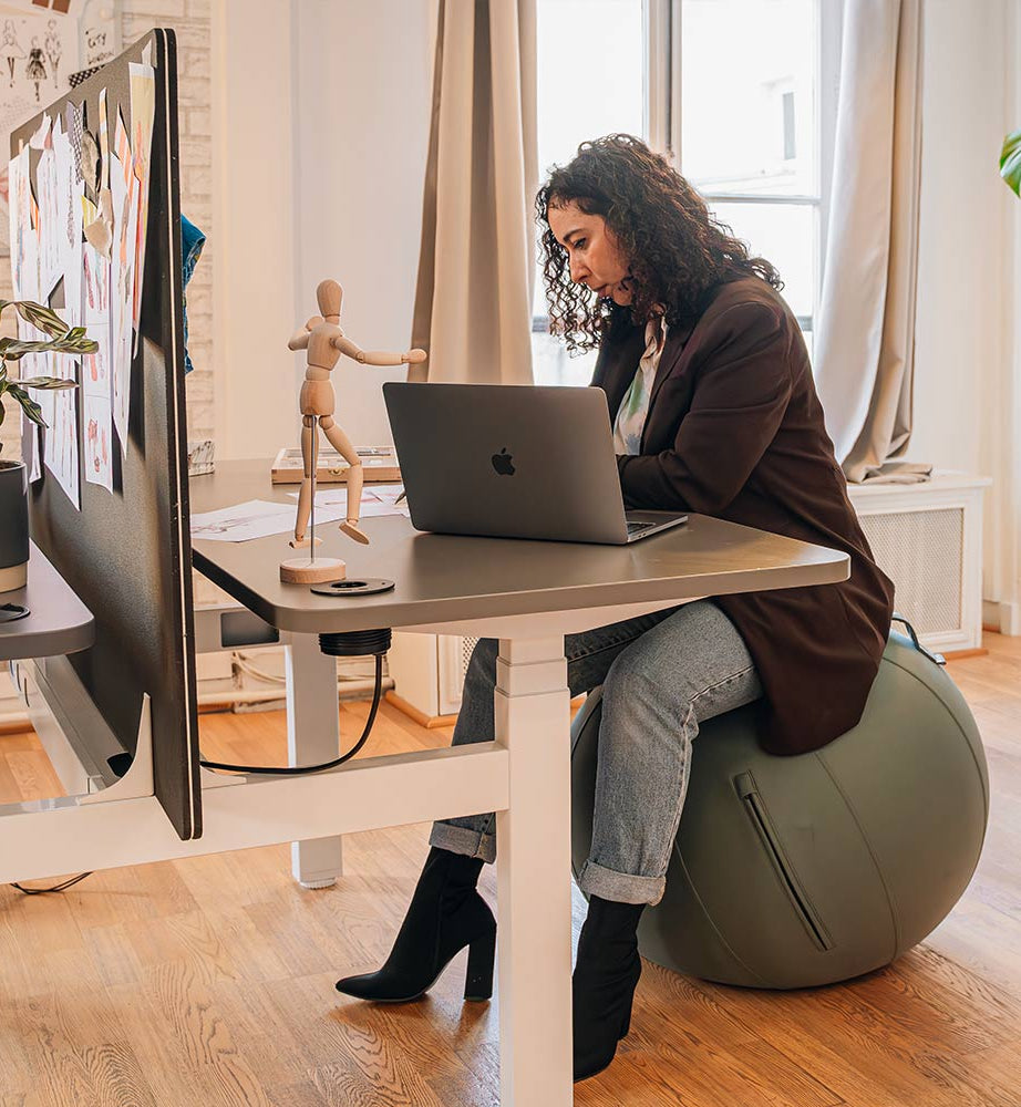 bureau réglable en hauteur DUO_ambiance