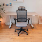 chaise ergonomique LAMA grise Kqueo_ambiance