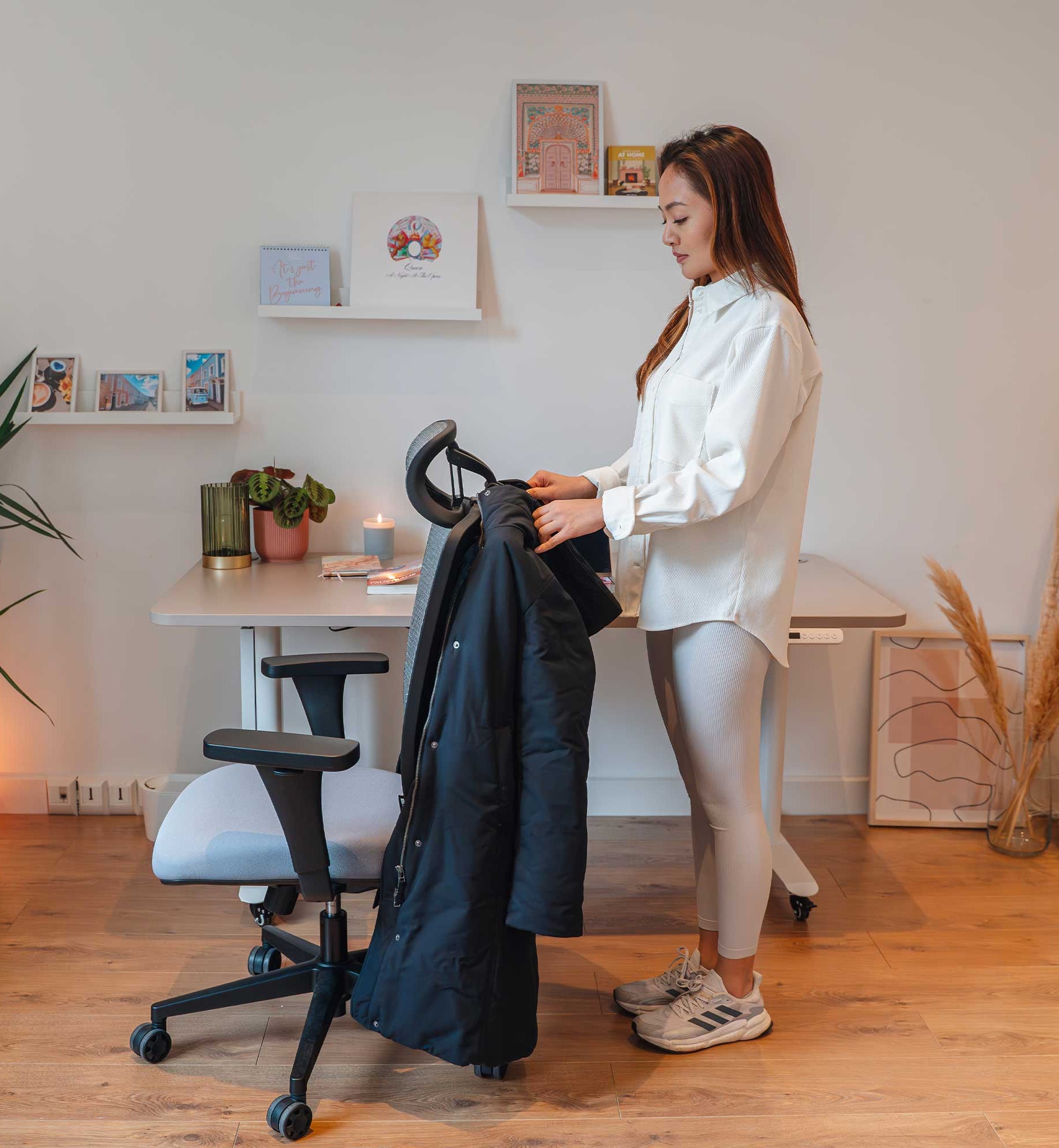 chaise ergonomique LAMA grise Kqueo_ambiance