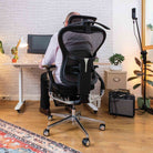 chaise ergonomique WAVE PREMIUM kqueo noire_ambiance