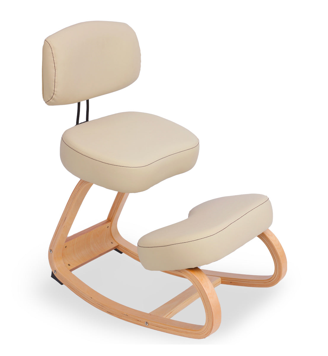 Chaise assis en tailleur MOOVE beige Kqueo