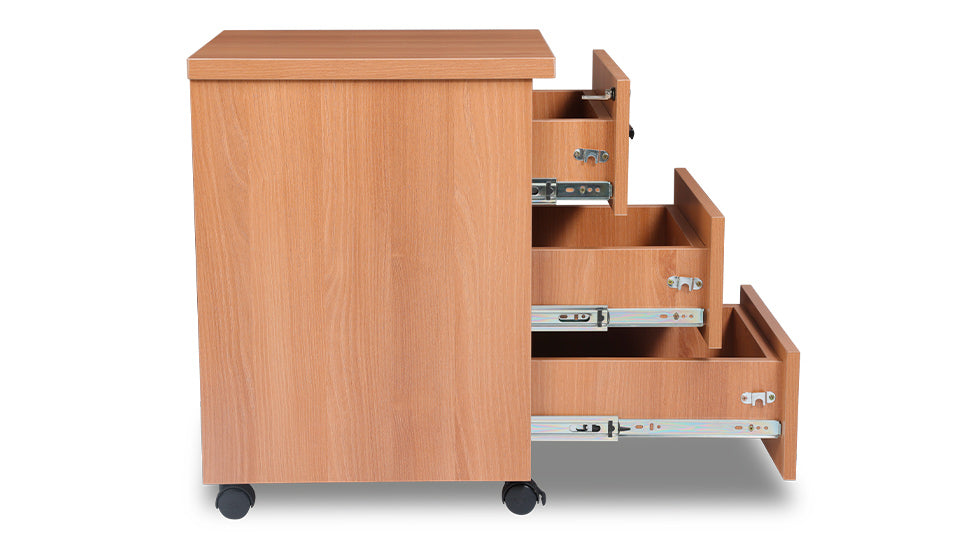 caisson mobile de rangement 3 tiroirs