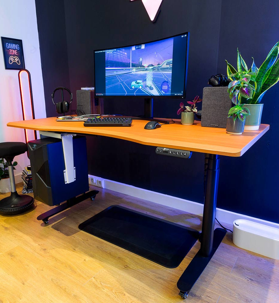 cadre de bureau dynamic circle noir_ambiance