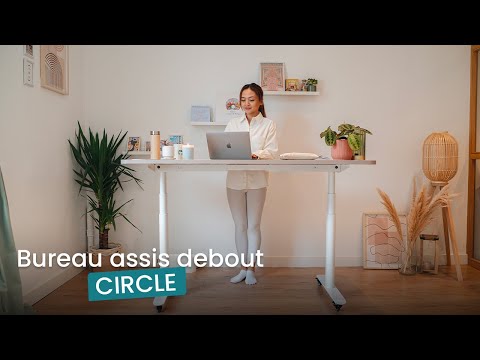 bureau assis debout DYNAMIC CIRCLE KQUEO_video_ambiance