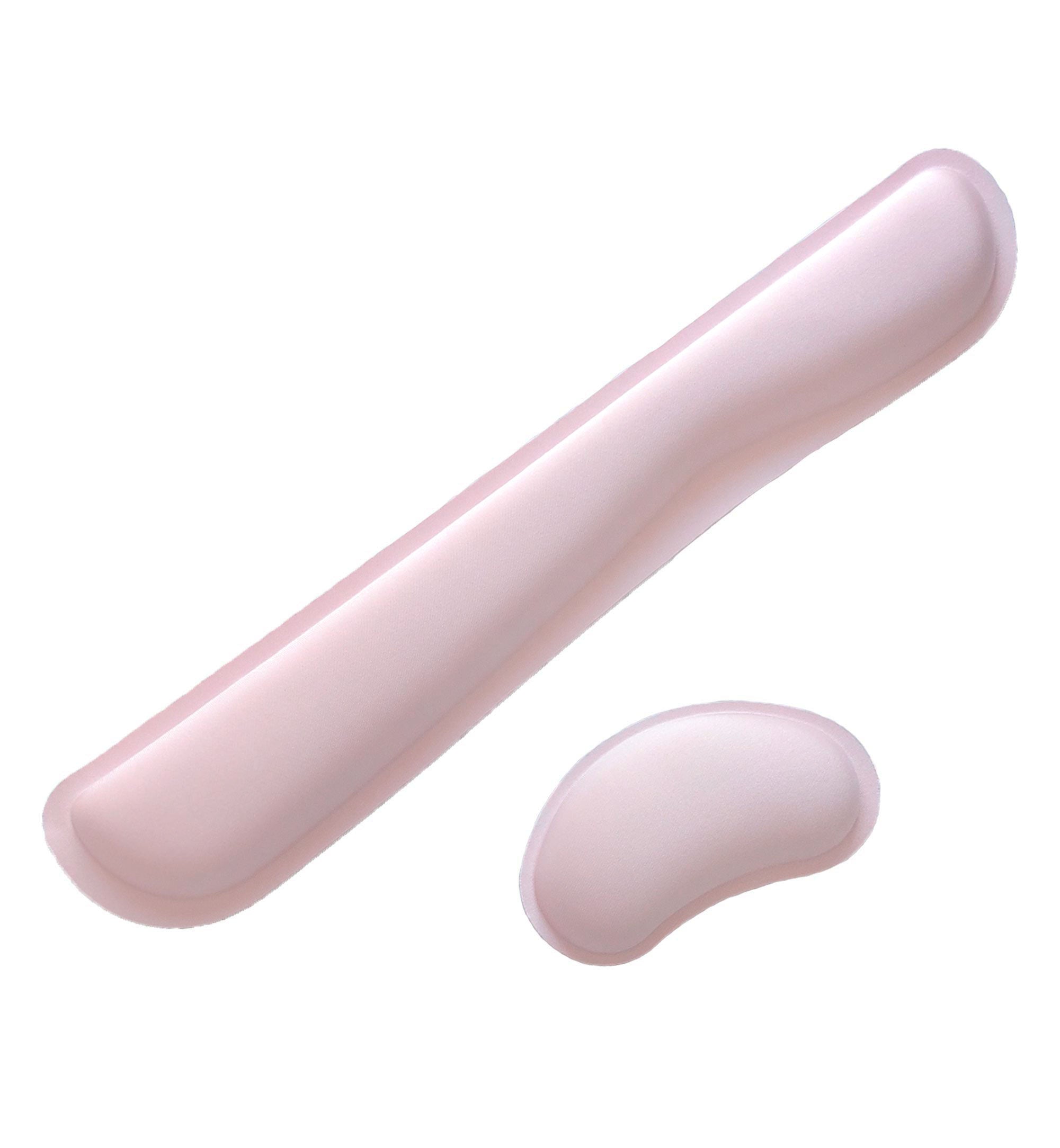 repose poignet et souris rose