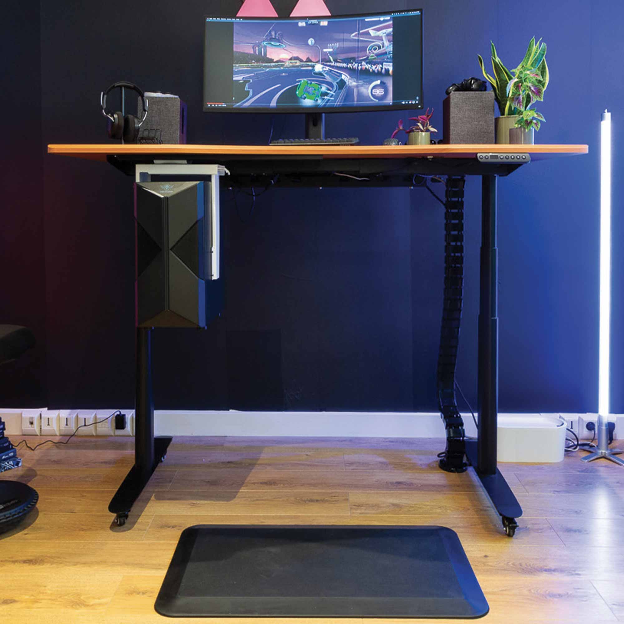 tapis anti fatigue noir kqueo_ambiance