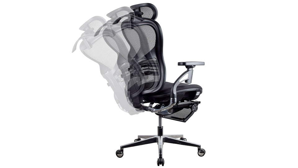 inclinaison WAVE PREMIUM chaise ergonomique noire
