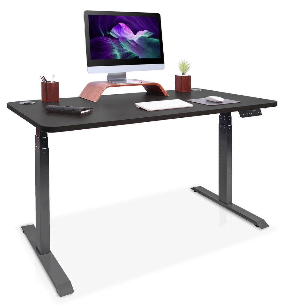 bureau debout 2 moteurs DYNAMIC 120 noir