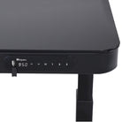 Panneau de contrôle bureau assis debout et USB CONNECT noir