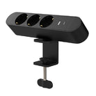 Multiprise à pince et port USB noir