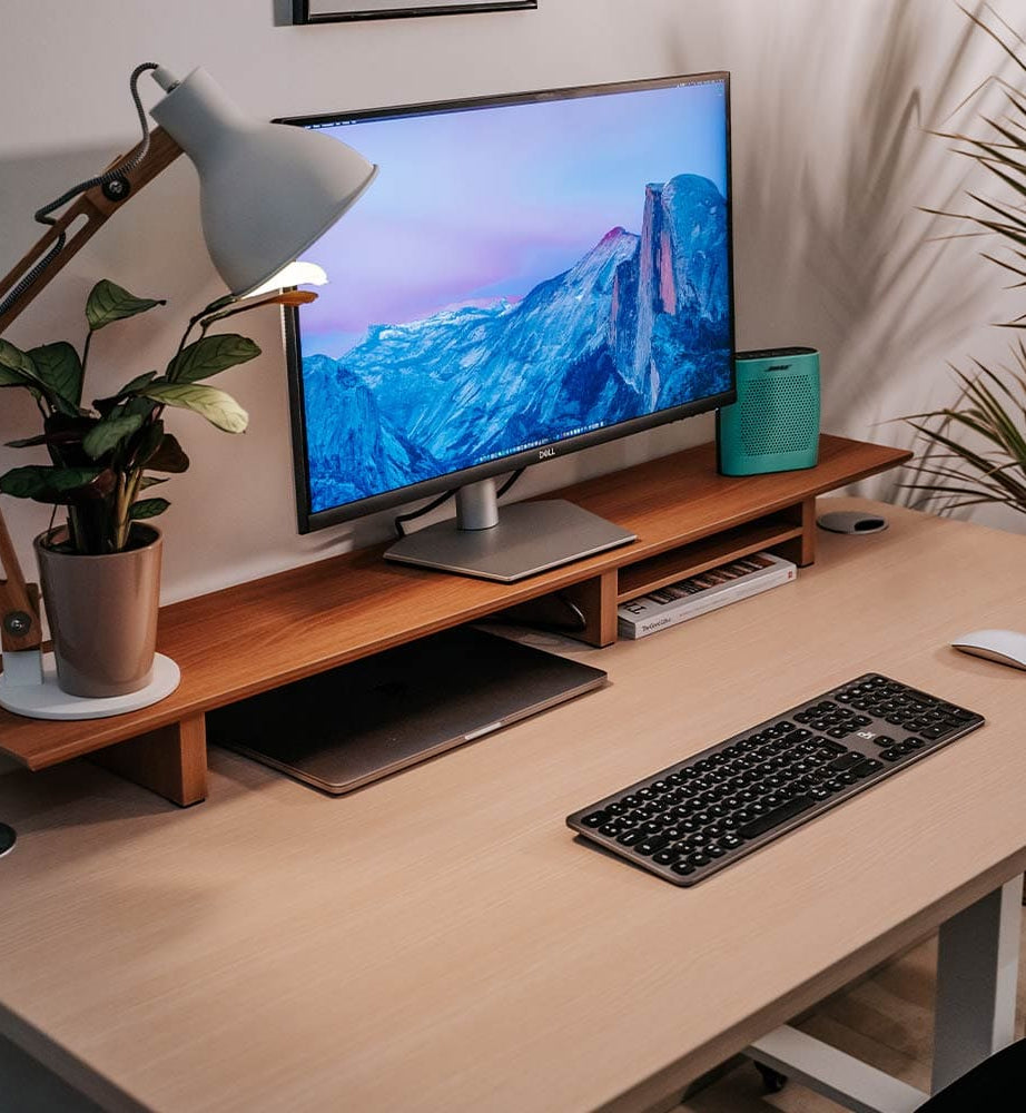 tablette support d'écran KQUEO_ambiance