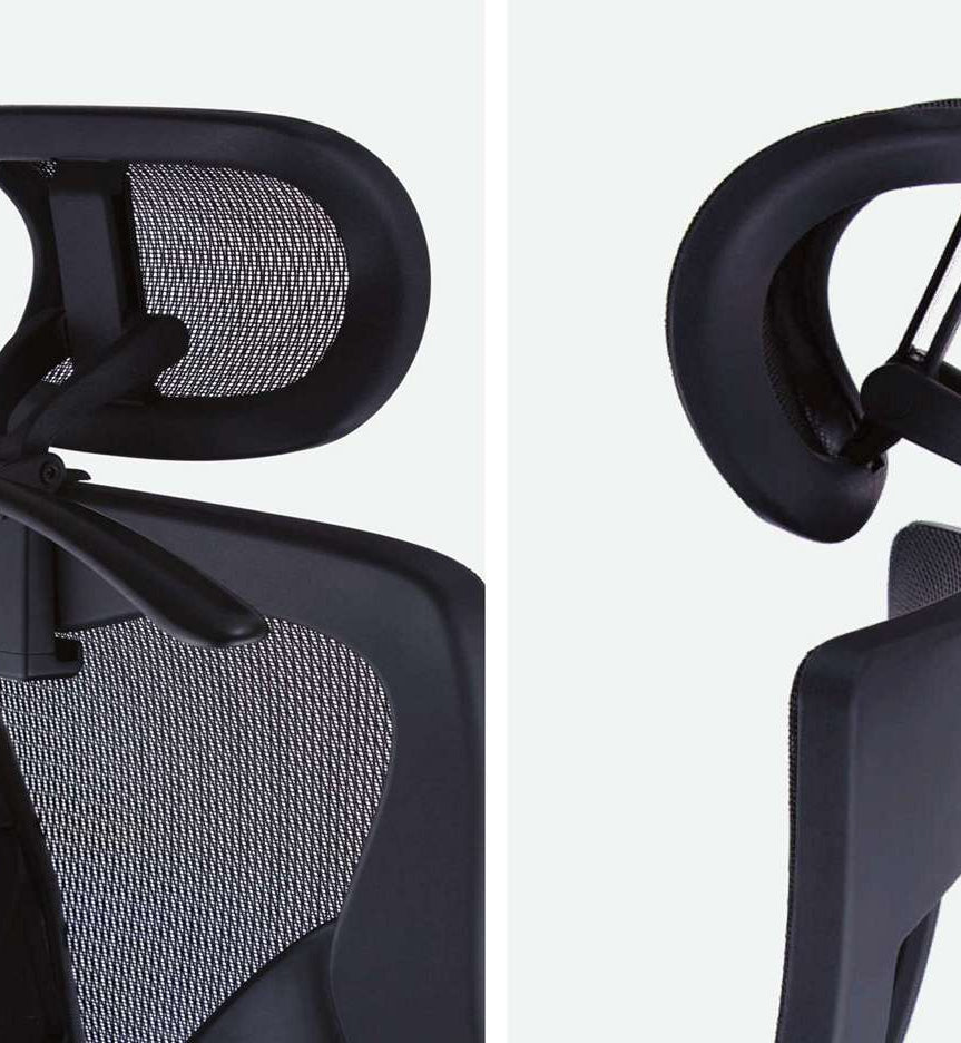 Zoom support de tête chaise ergonomique