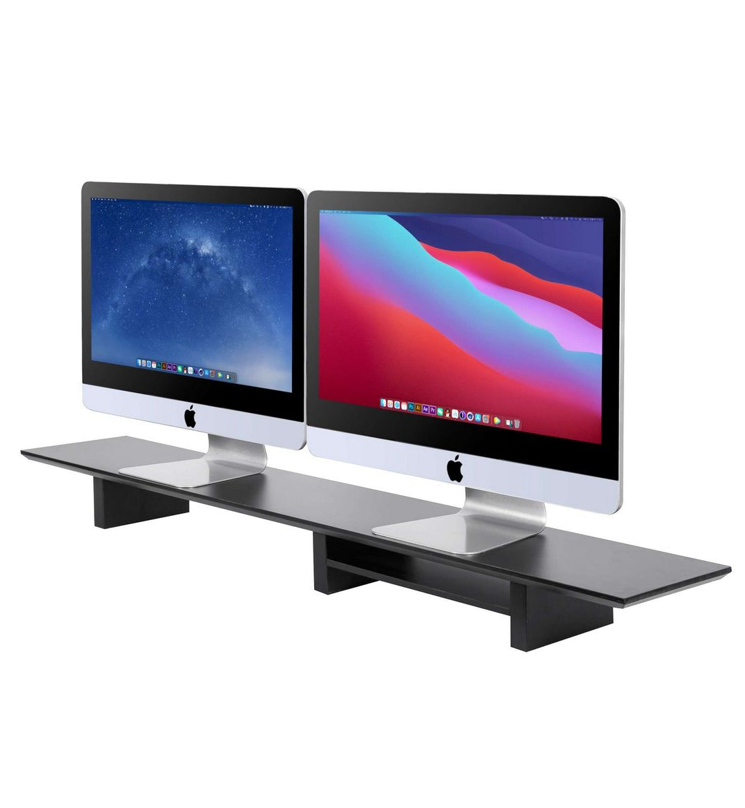 tablette support d'écran coloris noir