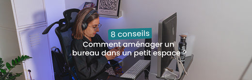 aménager un bureau dans un petit espace - article kqueo